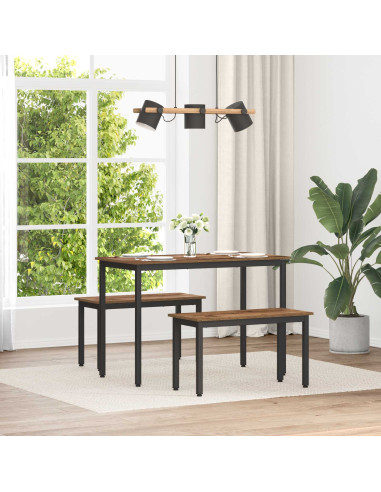 panchina Legno vecchio 80 x 35 x 45 cm Legno multistrato