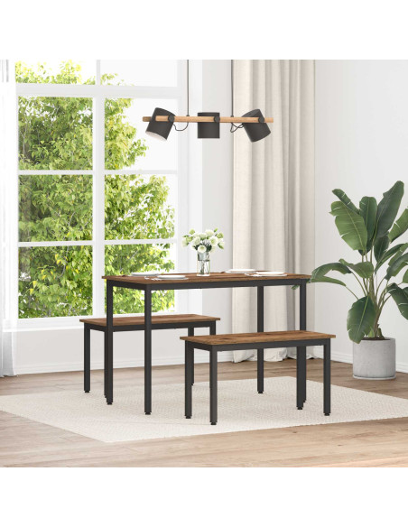 panchina Legno vecchio 80 x 35 x 45 cm Legno multistrato