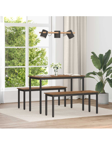 panchina Legno vecchio 110 x 35 x 45 cm Legno multistrato