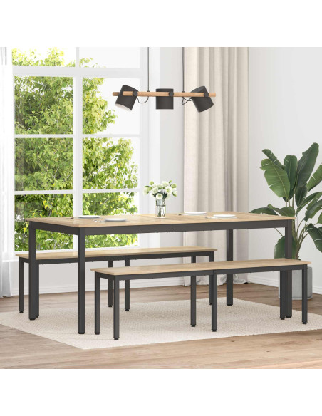 panchina Sonoma 160 x 35 x 45 cm Legno multistrato