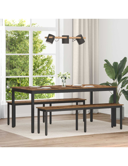 panchina Legno vecchio 160 x 35 x 45 cm Legno multistrato