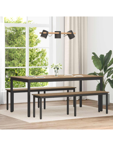 panchina Rovere Artigianale 160 x 35 x 45 cm Legno multistrato