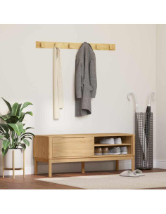 Panchina per corridoio FLORO Marrone cerato 115 x 40 x 45 cm