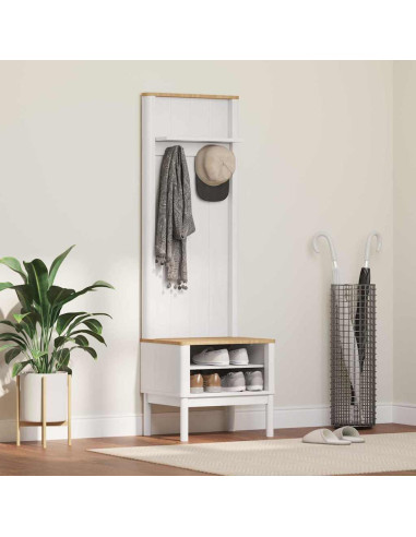 Armadio per corridoio FLORO Bianco 50 x 40 x 158 cm