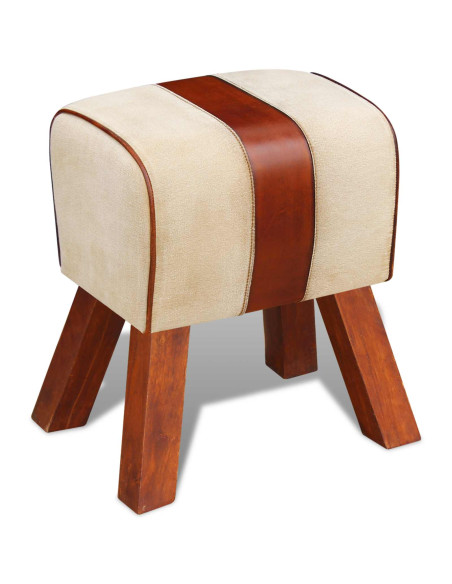 Scaletta per Libri Marrone Pelle