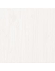 Giroletto Bianco in Legno Massello 160x200 cm