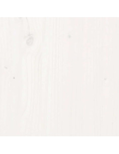 Giroletto Bianco 180x200 cm Super King in Legno Massello