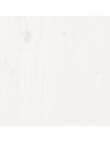 Giroletto Bianco 180x200 cm Super King in Legno Massello