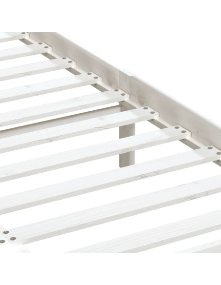 Giroletto Bianco 150x200 cm King in Legno Massello