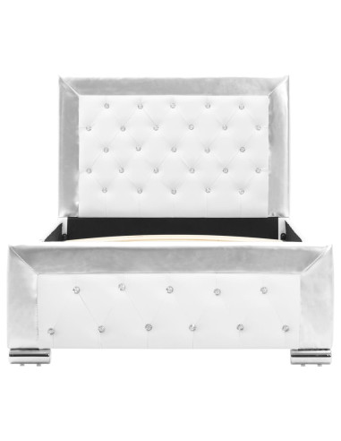 Giroletto Bianco in Similpelle 90x200 cm