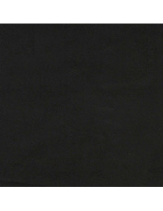 Giroletto a Molle con Materasso Nero 160x210 cm in Velluto