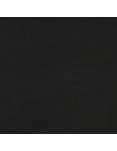 Giroletto a Molle con Materasso Nero 160x210 cm in Velluto