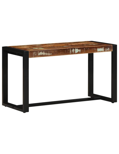 Panca Multicolore 80x35x45 cm in Legno Massello Recupero