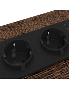 Armadio da Notte con cassetto Rovere Marrone 40 x 31 x 60 cm