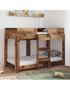 Letto a Castello per Bambini Legno vecchio 90 x 160 cm