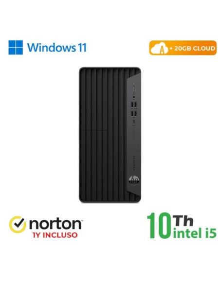 PC HP RINOVO REFURBISHED 600-800 G6 RN61532311 TOWER i5-10x00 16GB SSD256GB W11P CLOUD 20GB + NORTON