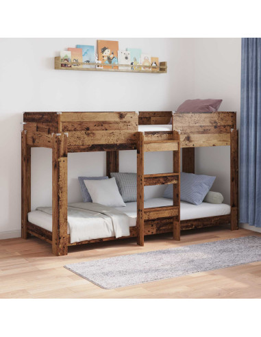 Letto a Castello per Bambini Legno vecchio 75 x 190 cm