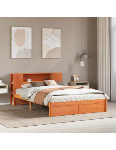 Struttura del letto con testiera contenitore con testiera 2 pcs