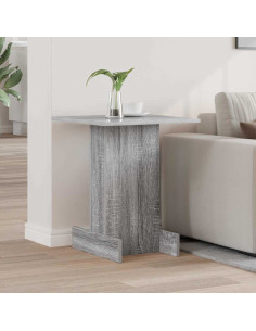 Tavolino Grigio Sonoma 44,5 x 45 x 55 cm Legno multistrato