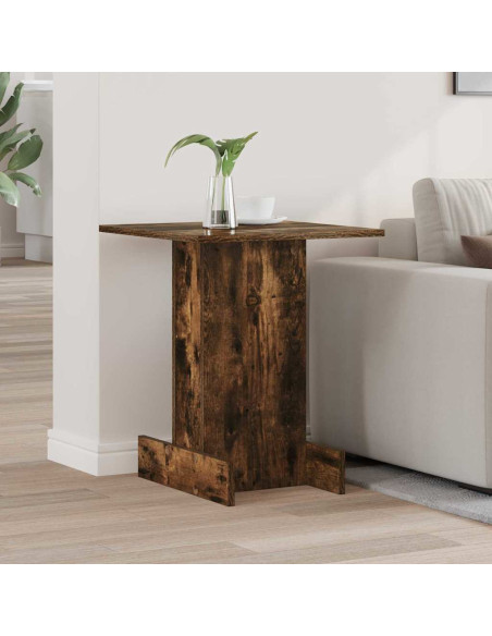 Tavolino Rovere fumé 44,5 x 45 x 55 cm Legno multistrato
