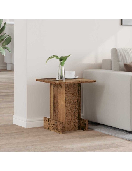 Tavolino Legno vecchio 35,5 x 35 x 40 cm Legno multistrato