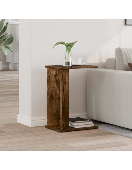 Tavolino Rovere fumé 35 x 25 x 50 cm Legno multistrato