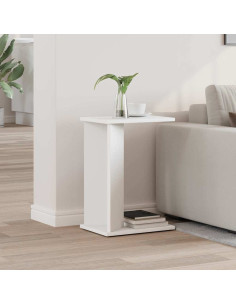 Tavolino Bianco 35 x 25 x 50 cm Legno multistrato