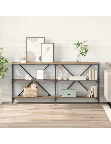 Tavolo consolle Rovere artigianale 160 x 30 x 75 cm