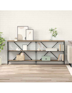 Tavolo consolle Rovere artigianale 180 x 30 x 75 cm