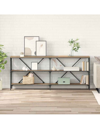 Tavolo consolle Rovere artigianale 180 x 30 x 75 cm