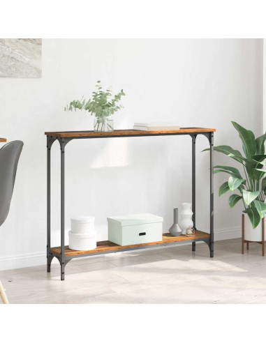 Tavolo consolle Legno vecchio 100 x 22,5 x 75 cm