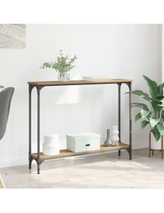 Tavolo consolle Rovere artigianale 100 x 22,5 x 75 cm
