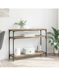 Tavolo consolle Rovere artigianale 100 x 29 x 75 cm