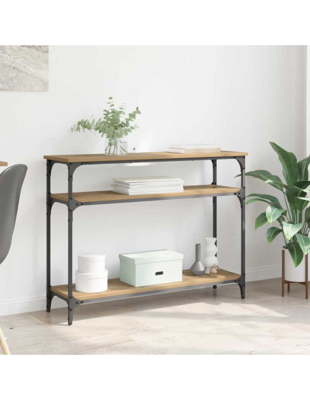 Tavolo consolle Rovere artigianale 100 x 29 x 75 cm