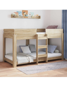 Letto a Castello per Bambini Rovere Sonoma 90 x 200 cm