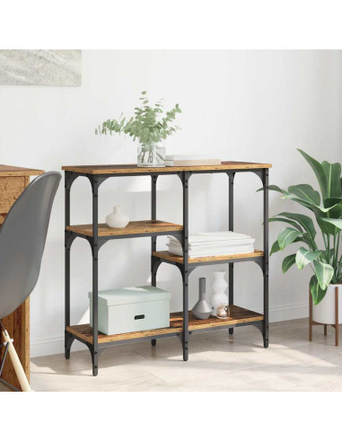 Tavolo consolle Legno vecchio 80 x 29 x 75 cm Legno multistrato