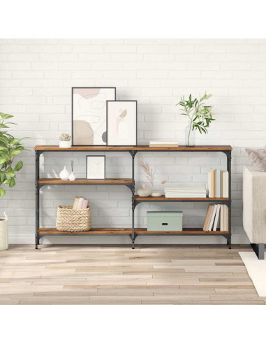 Tavolo consolle Legno vecchio 150 x 29 x 76,5 cm