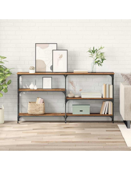 Tavolo consolle Legno vecchio 150 x 29 x 76,5 cm