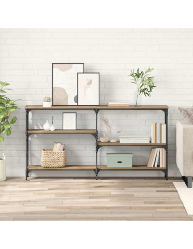 Tavolo consolle Rovere artigianale 150 x 29 x 76,5 cm
