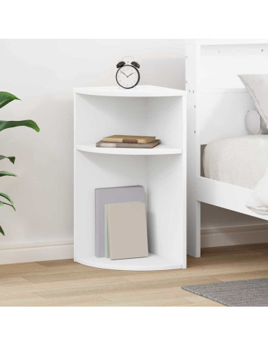 Tavolino Bianco 29,6 x 29,6 x 60 cm Legno multistrato