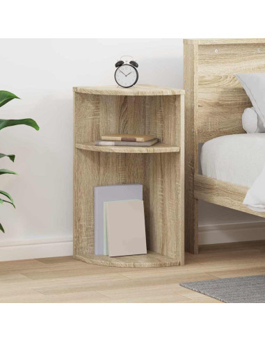 Tavolino Rovere Sonoma 29,6 x 29,6 x 60 cm Legno multistrato