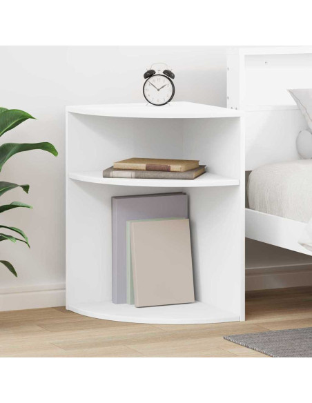 Tavolino Bianco 39,7 x 39,7 x 60 cm Legno multistrato