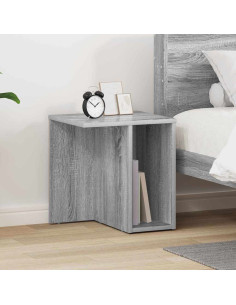 Tavolino Grigio Sonoma 37 x 32 x 40 cm Legno multistrato