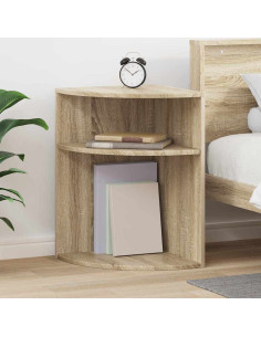 Tavolino Rovere Sonoma 39,7 x 39,7 x 60 cm Legno multistrato