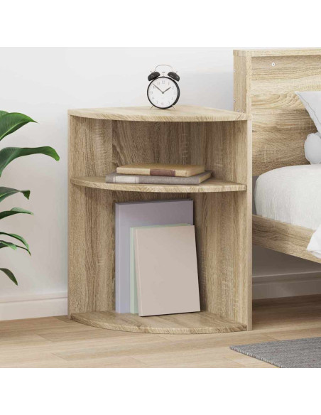 Tavolino Rovere Sonoma 39,7 x 39,7 x 60 cm Legno multistrato