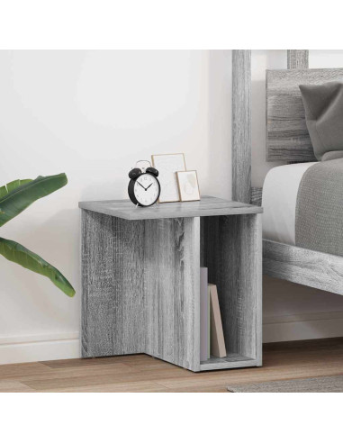 Tavolino 2 pcs Grigio Sonoma 37 x 32 x 40 cm Legno multistrato