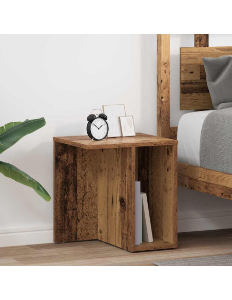 Tavolino 2 pcs Legno vecchio 37 x 32 x 40 cm Legno multistrato