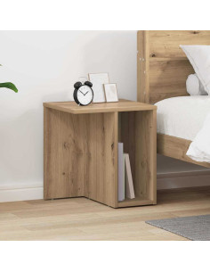 Tavolino Rovere artigianale 37 x 32 x 40 cm Legno multistrato