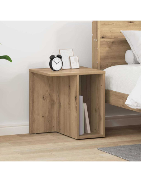 Tavolino Rovere artigianale 37 x 32 x 40 cm Legno multistrato