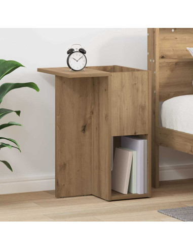 Tavolino Rovere artigianale 35 x 40 x 55 cm Legno multistrato